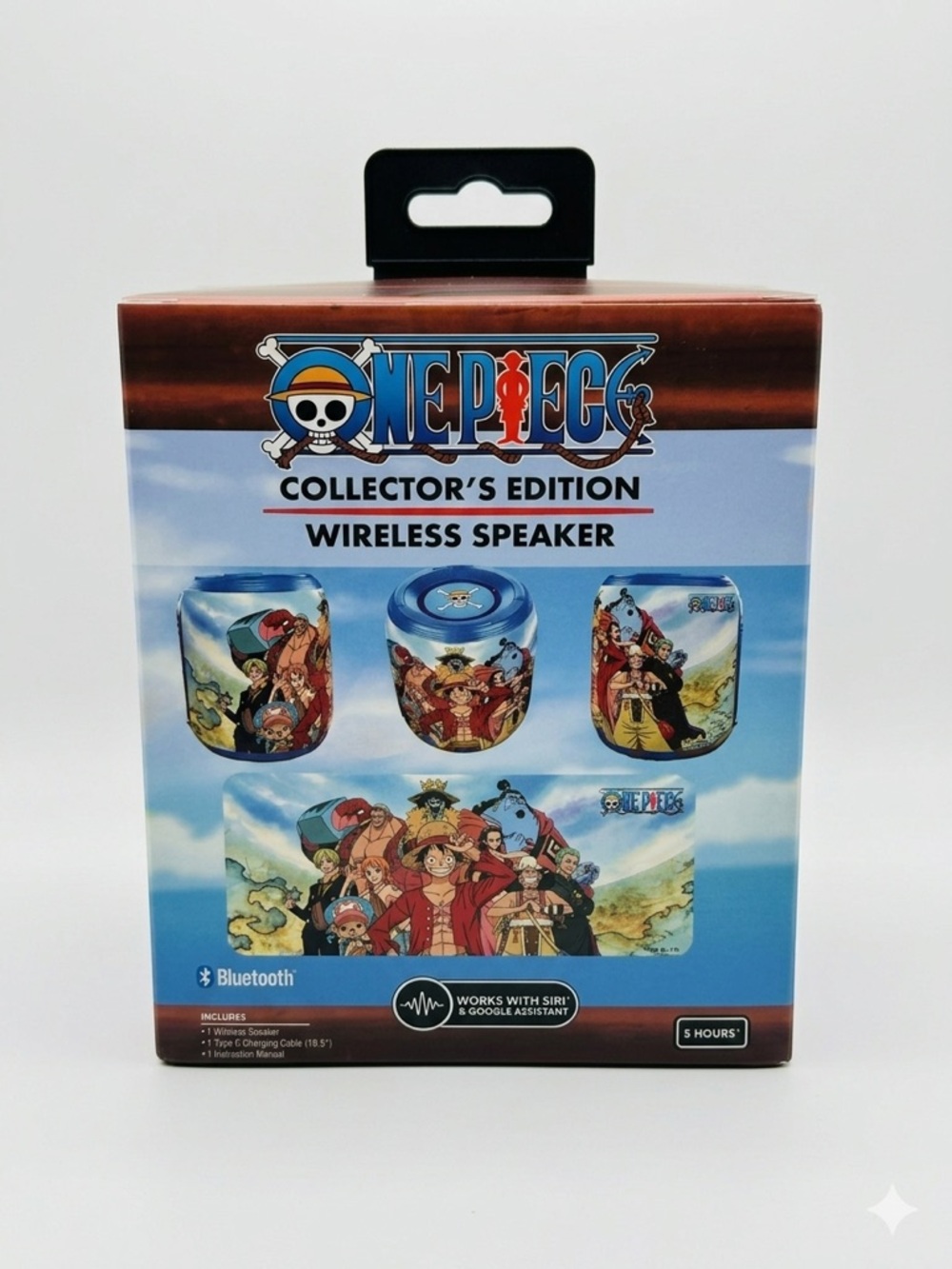 One Piece Collector's Edition Wireless Speaker - Blue Anime Design